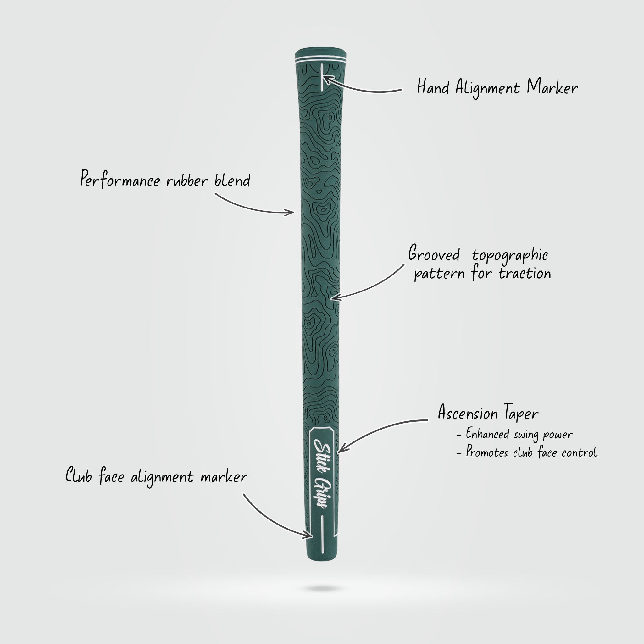Stick Grips Topo Golf Grip